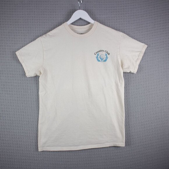BrandMakers Country Club Golfing Gold Bear Tee - Picture 2 of 6